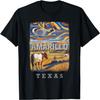 Amarillo Texas TX Cowboy Charm SD747 T-Shirt