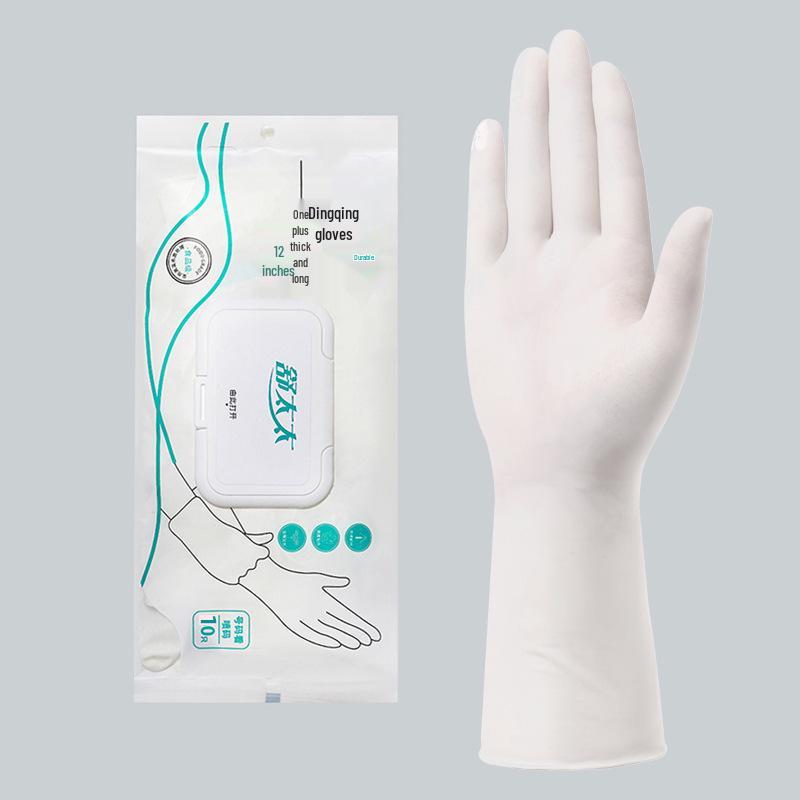 PVC Composite Nitrile Gloves: Waterproof, Disposable, Protective for Cleaning, Catering, Baking