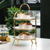 Multi-Tier Stainless Steel Afternoon Tea Dessert Stand