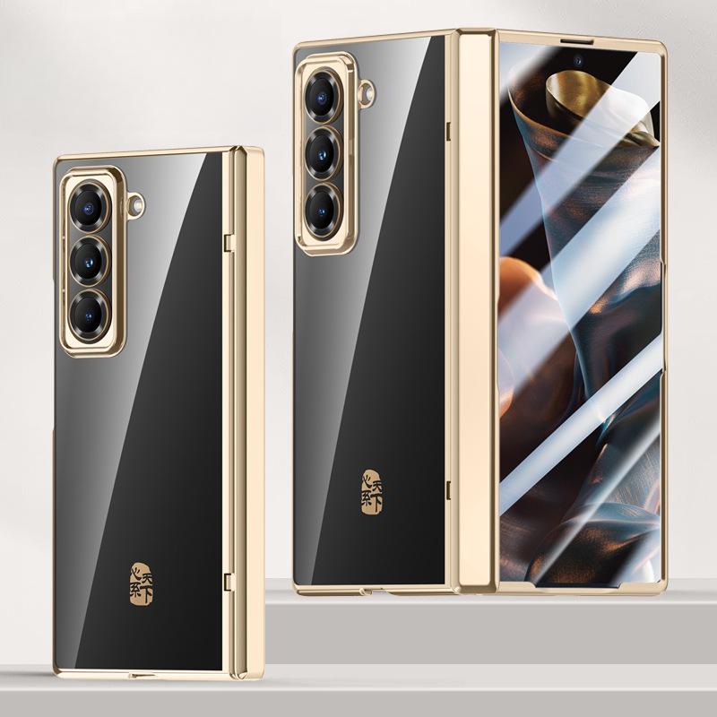 

Подходит для Samsungw25 Чехол для телефона Пленка Встроенное Прозрачное Магнитное Крепление Samsung W25 Полный Пакет для Объектива Защита от падения Центральная Ось W25 Samsung W25