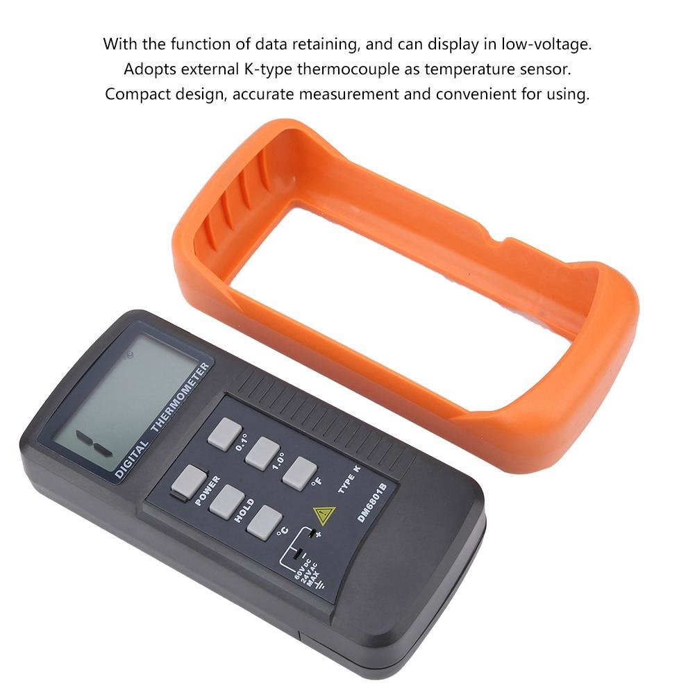 Single Channel K Type Digital Thermocouple Sensor Thermometer Temperature Meter -50-1300°C
