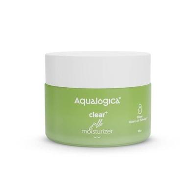 Aqualogica Clear+ Glow Jello Moisturizer with Green Tea & Salicylic Acid - Reduce Acne & Pimples of Women & Men -50g