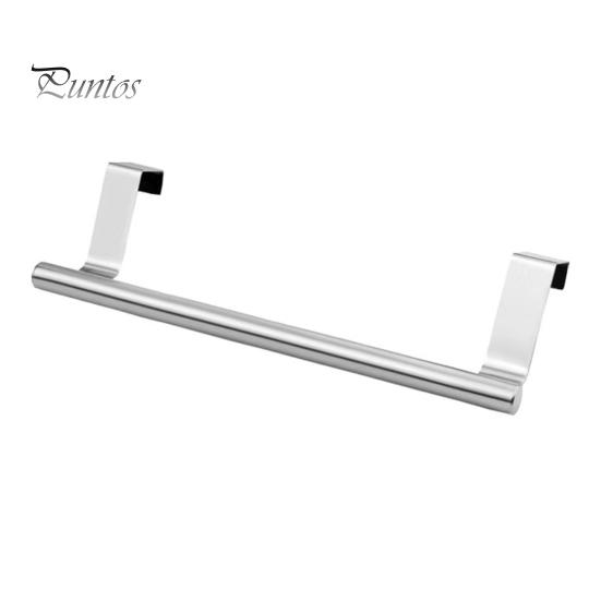 

Держатель для кухонного полотенца, держатель для полотенец на дверце шкафа, нержавеющий, прочный, несущий нагрузку, простая установка, вешалка для полотенец, вешалка для полотенец для посуды Long