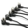 us standard elbow three-pin power cord