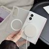 Hinge Protect Matte Frosted Semi-Transparent for Magsafe Phone Case For Samsung Galaxy Z Fold 8 7 6 Fold8 Ultra Fold7 Fold6 5G