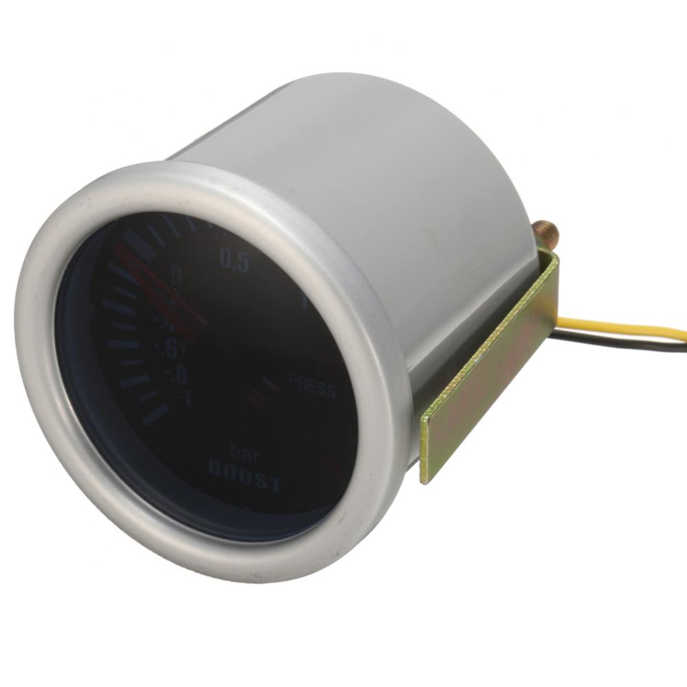 Dynoracing 2''52MM Turbo Boost Gauge 3 BAR Mechanical White Led Boost Gauge Smoke lens Boost Sensor BX101537