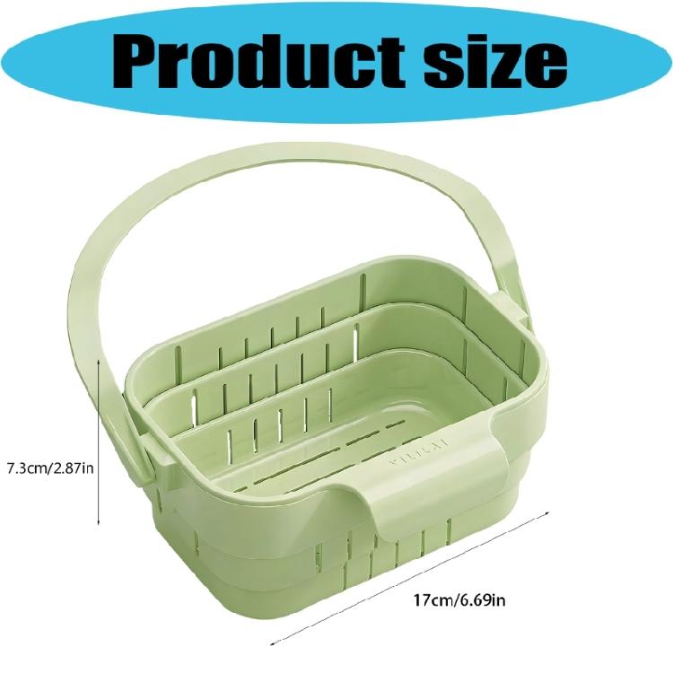 Foldable Sink Drainer Basket Hanging Strainer Colander For Efficient Drying Of Vegetables Fruits And Kitchenwares