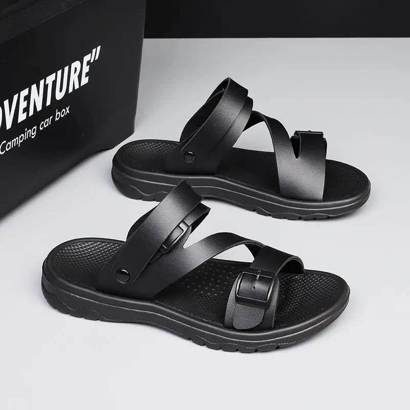 

Модная мужская обувь Натуральная кожа Сабо Пляжные Ева Мужские тапочки Мягкая платформа Повседневные Элегантные Низкая цена Дизайнерские Роскошные Забавные Взрослые Шлепанцы 38