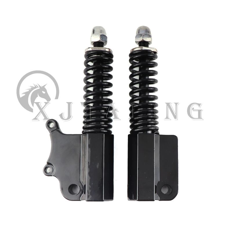 1 par 10 tums Elscooter Cykel Framhjul Stötdämpare Med Dämpningshål Hjulfjäder Stötdämpare För Kugoo M4 Delar