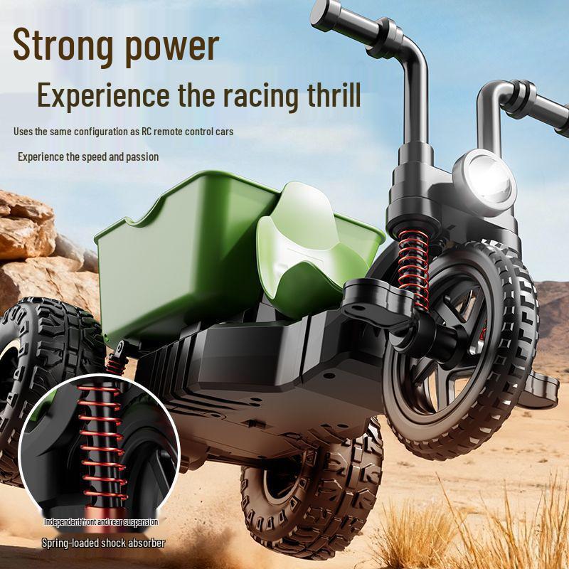 RC Little Sheep High-Speed Stunt Tricycle: Remote Control Drift and Climbing Car for Boys and Girls. Perfect Gift Toy!