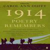1914 Poetry Remembers by Carol Ann Duffy Paperback Book 9780571302154