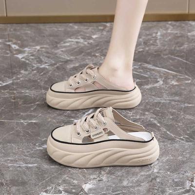 Runder Fuß Anti-Rutsch Größe 47 Loafer Luxusmarke Damen-Sneaker Damen Sommerschuhe Sportmarke Laufschuhe Speziell Breit
