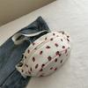 Waist Bag Women Men Corduroy Fanny Pack Strawberries Pocket Fashi Chest Handbag Sports Travel Purse Plaid WaistPack Belly Bags