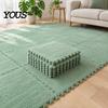 Home Decor Floor Pads Plush Puzzle Mat, Interlocking Carpet Tile, Anti Slip EVA Foam Jigsaw Play Mats Rug Squares for Bedroom Playroom Nursery Decor,