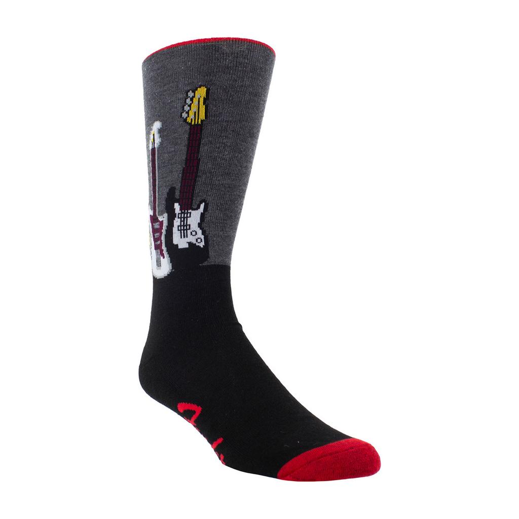 Fender Unisex Erwachsene Gitarren Crew Socken