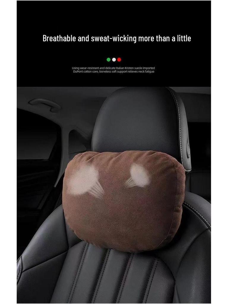 Four Seasons Universal Car Seat Headrest & Lumbar Support Cushion
