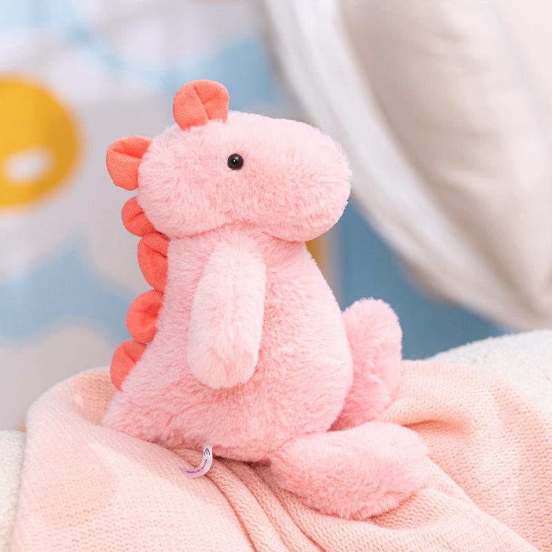 Cuscino Peluche Dinosauro Giocattolo 2025cm Drago Carino Animale Morbido Ripieno Bambola da Abbracciare Decorazione per Compleanno Bambini Preferito dei Bambini Regalo Adorabile