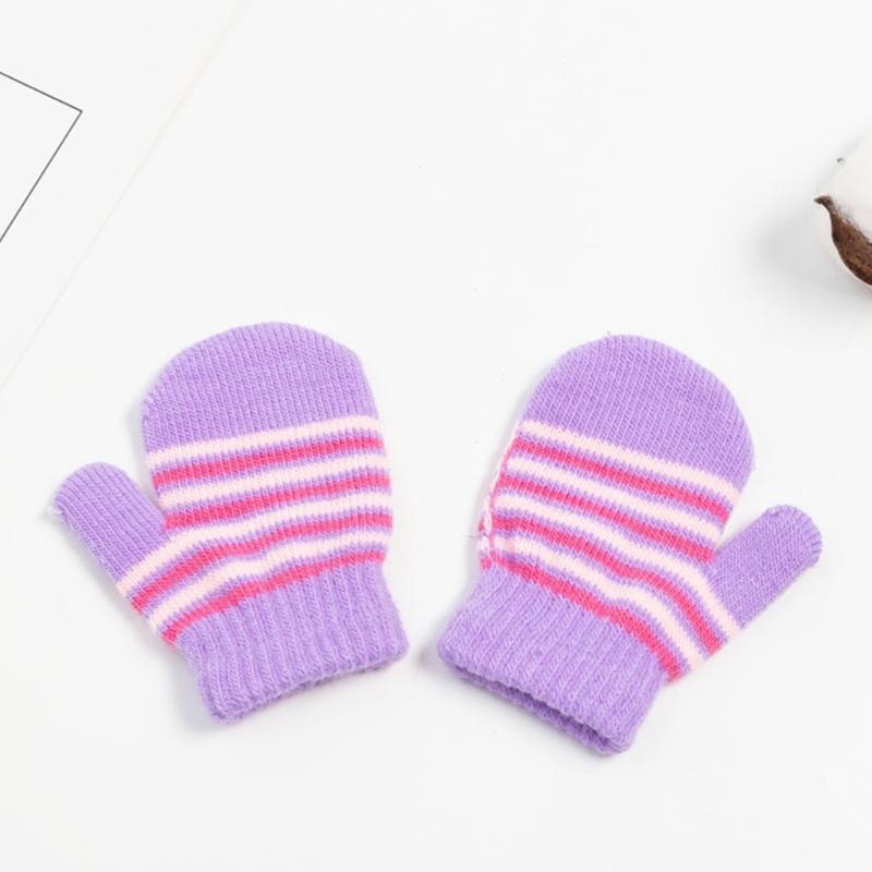 Infant Windproof Glove Winter Sports Thicken Gloves for Outdoor Walking Running