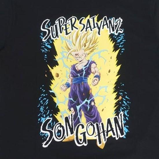 Fine Plus T-shirt Short Sleeve Dragon Ball Super Saiyan Gohan Merchandise Character