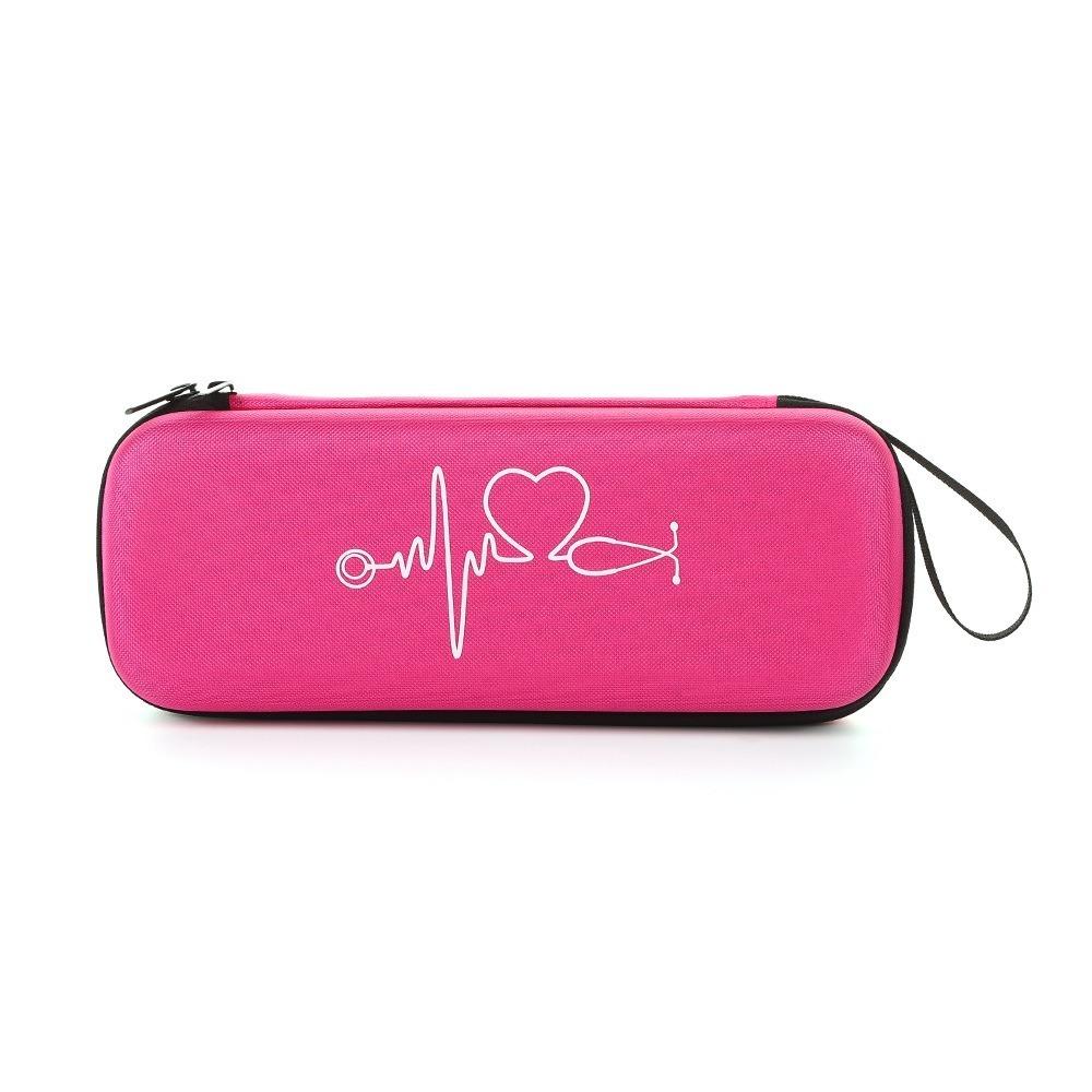 Hard Shell Stethoscope Storage Bag EVA Stethoscope Carrying Case Nurse Case Travel розы красного