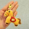 Stuffed Animal Horse Plush  Keychain Cute Design Pony Plush Pendant  Year Of The Horse
