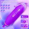 Rose Vibrator Toy for Women Clitoral Sucking Vibrator G-spot Thrusting Dildo Clit Nipple Sucker Vibrater Female Couple Sex Toys