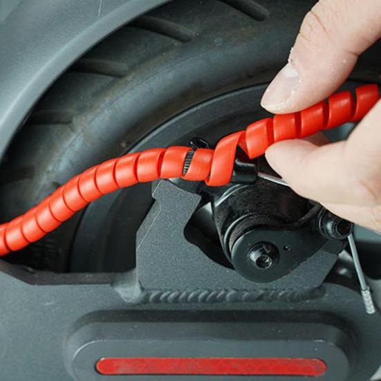 130CM Electric Scooter Brake Cable Protector for M365 PRO Scooter Brake Line Spiral Protection Cover Housing Sleeve Electric Scooter Accessories