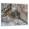 GLASSCHUTZPLATTE FÜR KOCHFELD 60x52 MARMOR