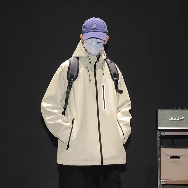 

Водонепроницаемая Ветрозащитная Куртка Куртка для Мужской Soft Shell Весна и Осень Функциональный Ветрозащитный Альпинистский Костюм Спортивная Рабочая Одежда 3XL