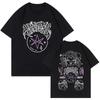 BMTH Band T-Shirt Vintage Gewaschen Y2K Ästhetik Unisex Übergroß Kurzarm Sommer Baumwolle Retro T-Shirts Streetwear Heißer Verkauf