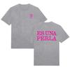Es Una Perla Tee Rosalía LUX Merch T-Shirts Neu Heiß Verkauft Reine Baumwolle Kleidung Unisex Harajuku Rundhals Freizeit Geschenk Oberteil