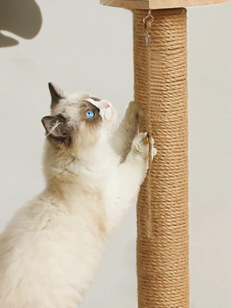 1pc-Durable Natural Sisal Rope Natural Sisal Cat Claw Pole Replacement Rope DIY Cat Scratching Post Accessories