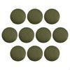 10 Pack Covered Buttons for Sewing Projects with Metal Shank