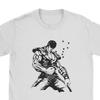 Kenshiro Hokuto No Ken T-Shirt Herren Fist of the North Star Mode Baumwoll-T-Shirts T-Shirts Camisas Hombre