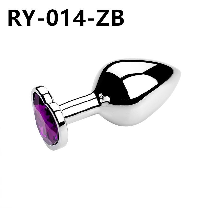 Anal Plug Heart-shaped Metal Butt Plug Adult Sex Toys Stainless Steel Anal Plug Stimulator Anal Sex Toys Prostate Massager Dildo