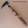 Kuzokichi All-Steel Short-Handled Elbow Hoe for Weeding and Soil Loosening In Gardens and Courtyards
