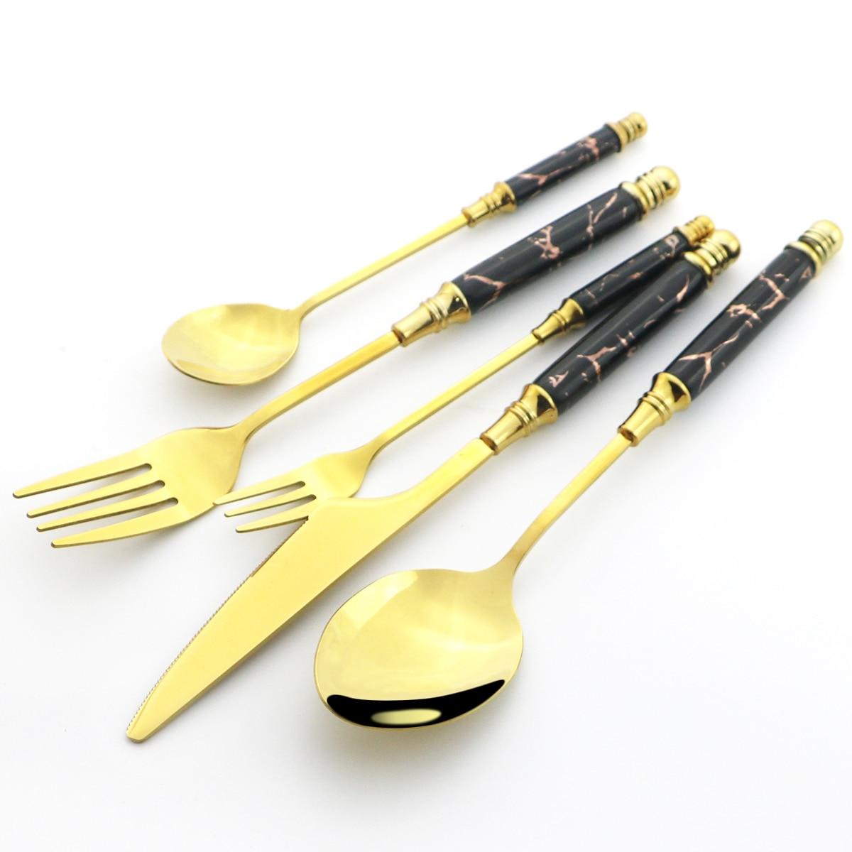 Керамические столовые приборы с креативной ручкой — фото 3