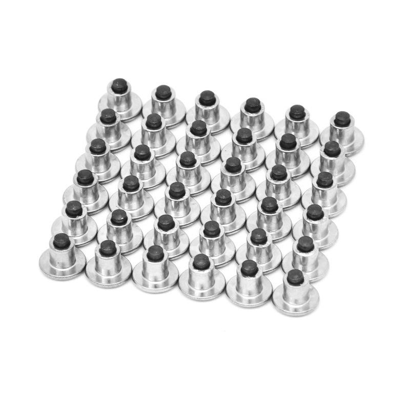 50 /100 PCS Motorcycle Tire Ski Spikes Tire Studs Steel Studs for Motorcycle Car Bicycle Tires Wear-resistant AccessoriesGood product