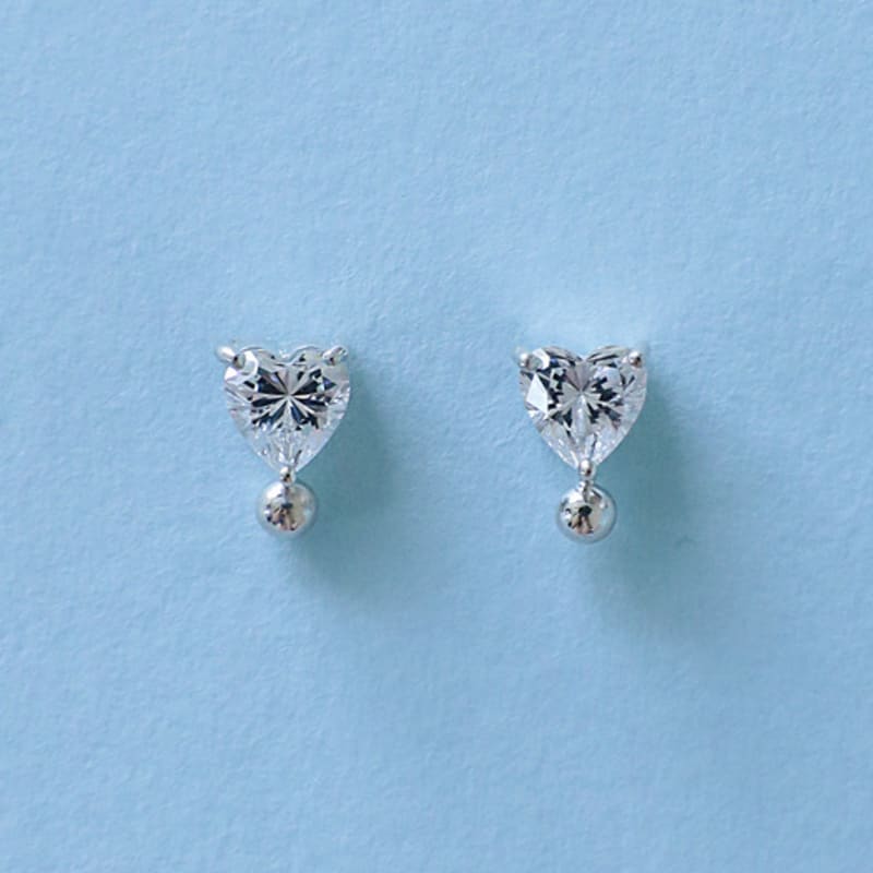 Pacipick Cube Heart Earrring