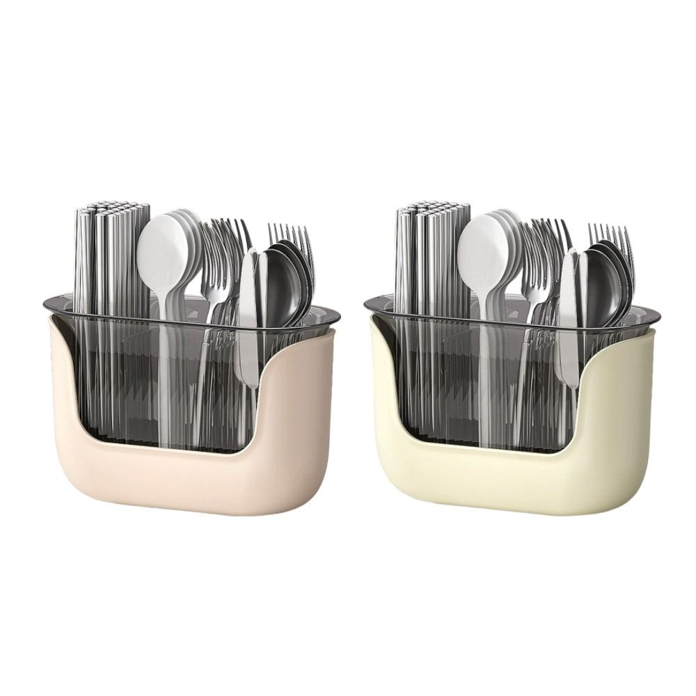 

Розділені сітки Підставка-тримач для паличок, виделок, ложок Кухонна сушарка Інструмент для дому, готелю, ресторану абрикосовий