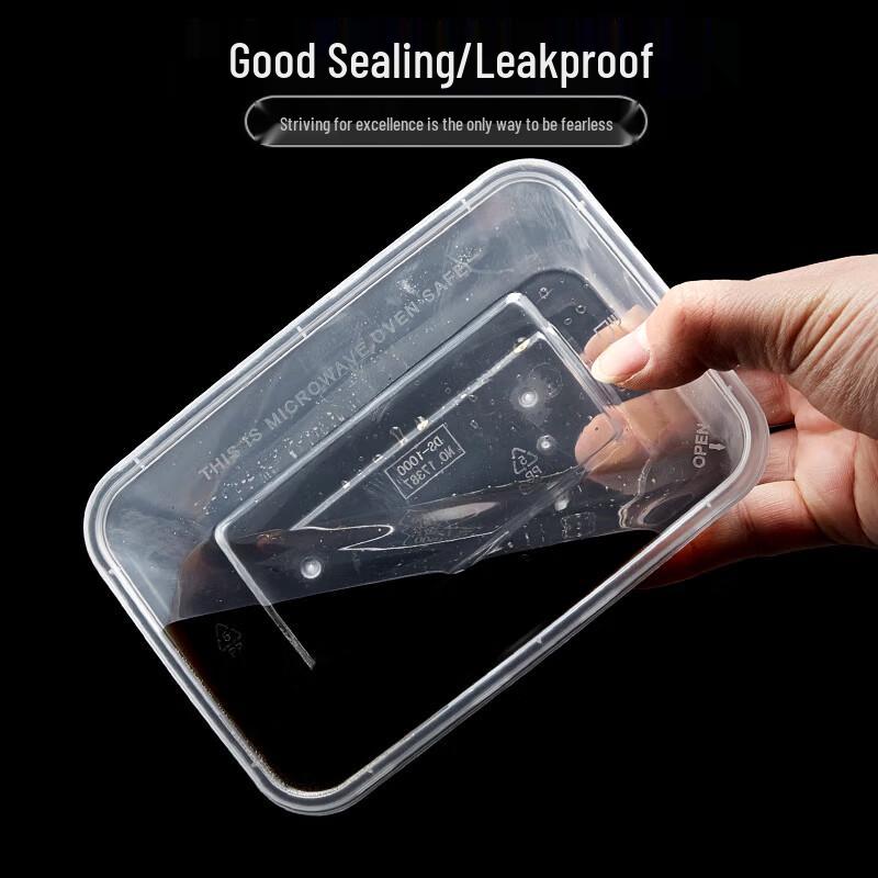 Tongyuan 500ml Square Plastic Food Containers