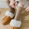 Fashionable Casual Thickened Velvet Warm Home Snow Socks