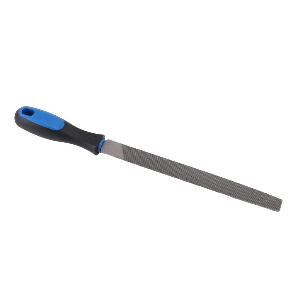 Ergonomic Handle Flat Mill File Non-Slip File Sharpening Tool  Bicycle Maintenance