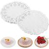 Paper Doilies, 200 Pcs 3.5 Inch Lace Doilies Paper Round Disposable Placemats White-Doilies for Tables Dessert Trays Party Craft Wedding Birthday