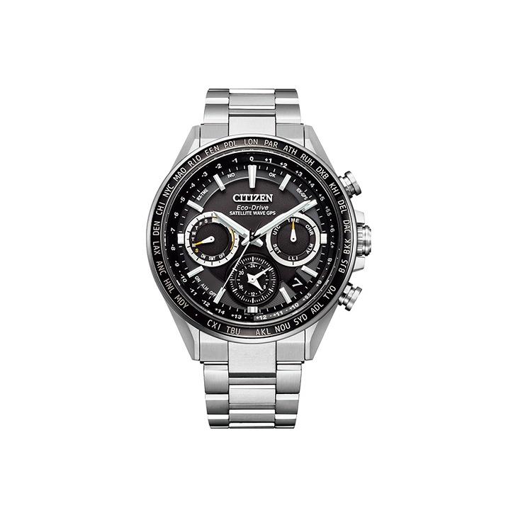 CITIZEN Ecology Drive Collection Light Powered Quartz Movement Alloy Strap Watch 44mm Men s Watches CC4015-51E Black Dial