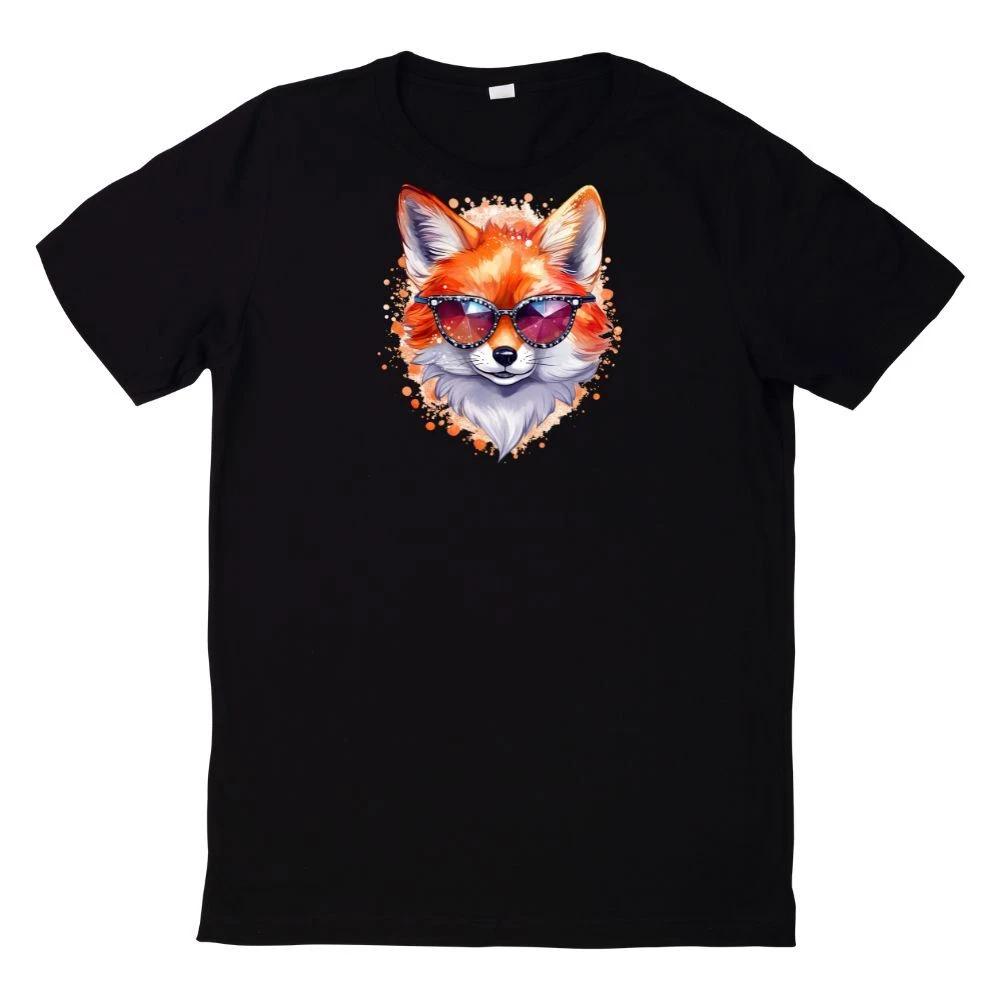 T-Shirt Süßer Cooler Fuchs XS