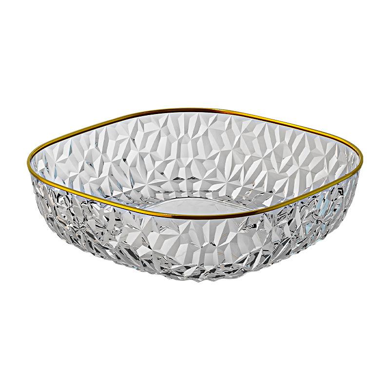 Fruit Plate Household Living Room Coffee Table Fruit Basin Snack Plate Light Luxury High-End Nut Plate Fruit Basket