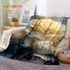 3D Rose Flowers Nordic Romantic Soft Blankets,Keep Warm Throw Blanket Comfortable Blanket for Picnic Beds Sofa Home Bedroom Gift
