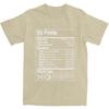 Man T Shirt XG Nutritional Facts Girls Band Xg Woke Up 2024 New Album T Shirts Summer Tee Shirt Cotton Clothes Plus Size 5XL
