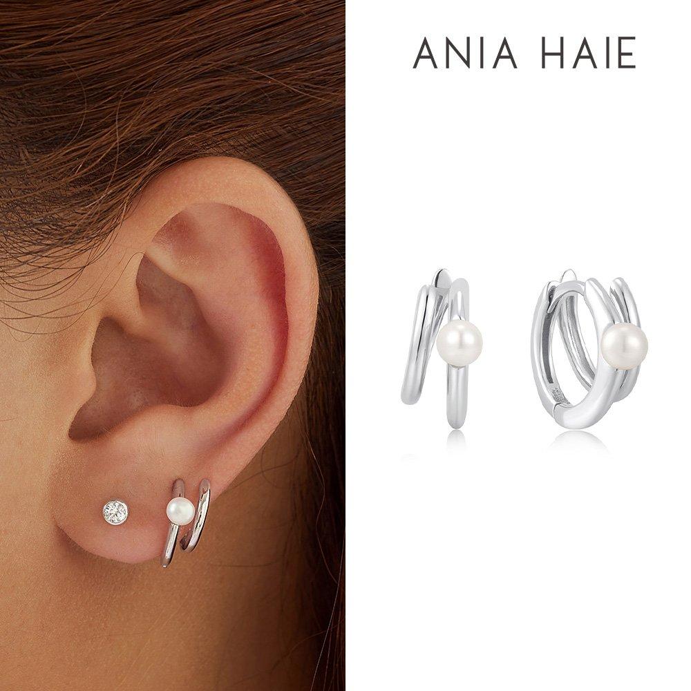 [Worn by Ahn So-hee, Jeon Hye-bin, and Shin Soo-hyun] Duo Natural Freshwater Pearl 925 Silver Earrings E058-02H